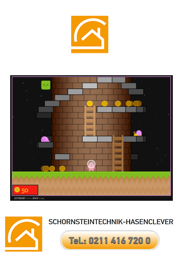 Bild Schornsteintechnik Schornsteinbauteile Hasenclever der Spieleklassiker Tower-Platformer