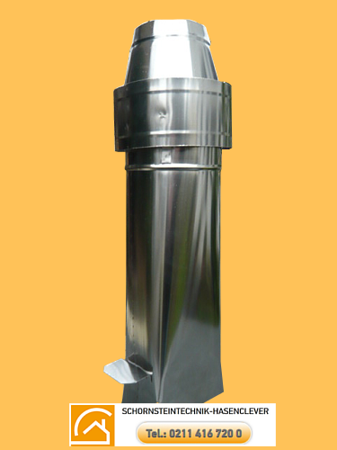 Produktbild Sorex V2A-Schornsteinaufsatz 0,30m 13x26cm