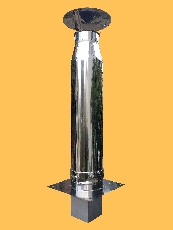 Bild Produkt Doppelwandige Kaminverlängerung mit Regenhaube