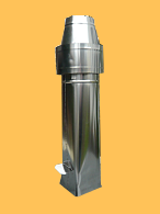 Bild V2A-Schornsteinaufsatz 0,50m 14x14cm Schornsteintechnik-Hasenclever Produkt