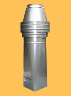 Bild Sorex V4A-Schornsteinaufsatz 0,5m 20x20cm Schornsteintechnik-Hasenclever Produkt